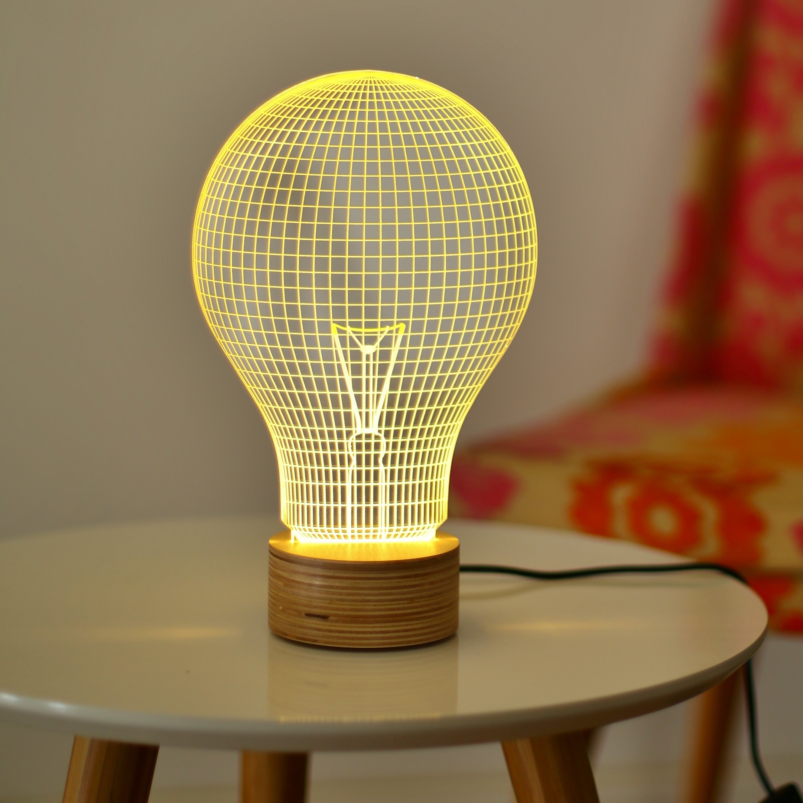 Tischlampe "Yellow Bulb", Studio Cheha