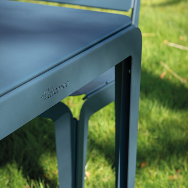 Detail Outdoormöbel Bended, grey blue, Weltevree